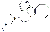 6,7,8,9,10,11-hexahydro-N,N-dimethyl-5H-cyclooct[b]indole-5-propylamine monohydrochloride, 20432-64-8, 结构式