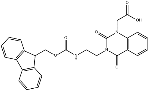 204322-92-9 FMOC-3-(2-氨基乙基)1-羧基-1-甲基喹唑啉-2,4-二酮