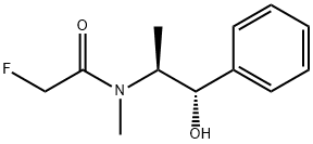 (1S 2S)-PSEUDOPHEDRINE ALPHA-FLUOROACET& Struktur