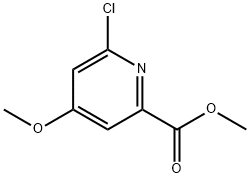 methyl 6-chloro-4-methoxypicolinate Structure