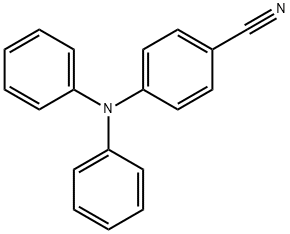 4-DIPHENYLAMINO-BENZONITRILE 化学構造式