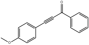 3-(4-METHOXY-PHENYL)-1-PHENYL-PROPYNONE 化学構造式