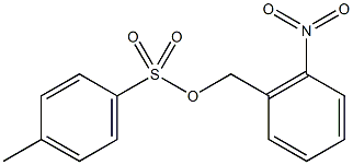 对甲苯磺酸2-硝基苄酯,20444-09-1,结构式