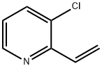 Pyridine, 3-chloro-2-ethenyl- (9CI) 结构式