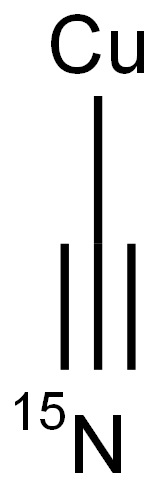 氰化铜(I)-15N, 204571-13-1, 结构式