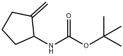 Carbamic acid, (2-methylenecyclopentyl)-, 1,1-dimethylethyl ester (9CI) Structure