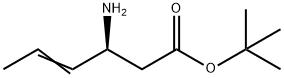 TERT-BUTYL (3S)-3-AMINO-4-HEXENOATE, 97,204587-90-6,结构式