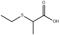 2-(ethylthio)propanoic acid Structure