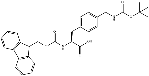 204715-91-3 FMOC-L-4-アミノメチルフェニルアラニン(BOC)