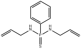 Phenylbis(allylamino)phosphine sulfide Struktur