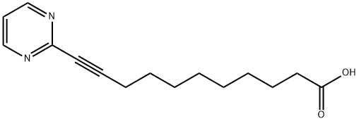 10-Undecynoic acid, 11-(2-pyrimidinyl)- (9CI),204919-78-8,结构式