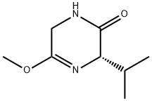 2(1H)-Pyrazinone,3,6-dihydro-5-methoxy-3-(1-methylethyl)-,(S)-(9CI),204919-82-4,结构式