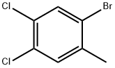 2-ブロモ-4,5-ジクロロトルエン 化学構造式