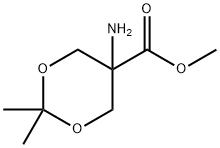 204982-35-4 1,3-Dioxane-5-carboxylicacid,5-amino-2,2-dimethyl-,methylester(9CI)