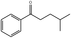 1-フェニル-4-メチルペンタン-1-オン 化学構造式