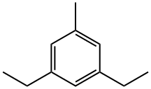 1-メチル-3,5-ジエチルベンゼン 化学構造式