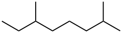 2,6-二甲基辛烷,2051-30-1,结构式