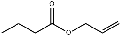 ブタン酸アリル 化学構造式