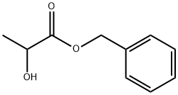 2-ヒドロキシプロパン酸ベンジル 化学構造式