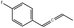 Benzene, 1-(1,2-butadienyl)-4-fluoro- (9CI),205108-17-4,结构式