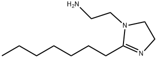 4,5-dihydro-2-heptyl-1H-imidazole-1-ethylamine,20513-79-5,结构式