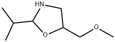 Oxazolidine, 5-(methoxymethyl)-2-(1-methylethyl)- (9CI) 化学構造式