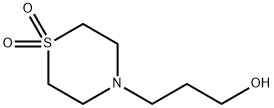 4-(3-HYDROXYPROPYL)THIOMORPHOLINE 1,1-DIOXIDE Struktur