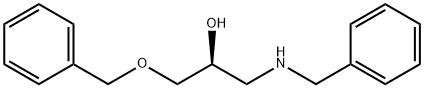 (S)-1-(benzylaMino)-3-(benzyloxy)propan-2-ol Struktur
