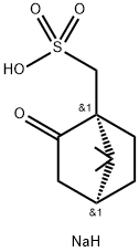 Bicyclo[2.2.1]heptane-1-Methanesulfonic acid, 7,7-diMethyl-2-oxo-, sodiuM salt, (1R,4S)- Structure