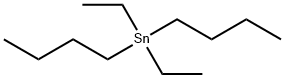ジブチルジエチルスタンナン 化学構造式