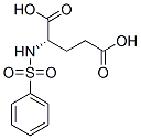 (R)-(-)-N-(PHENYLSULPHONYL)GLUTAMIC ACID,20531-37-7,结构式