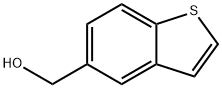 1-BENZOTHIOPHEN-5-YLMETHANOL Structure