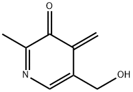 3(4H)-Pyridinone, 5-(hydroxymethyl)-2-methyl-4-methylene- (9CI) 结构式