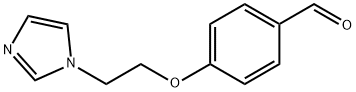 4-[2-(1H-咪唑-1-基)乙氧基]苯甲醛 1HCL 结构式