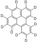 ベンゾ〔E〕ピレン-D12 化学構造式