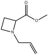 2-Azetidinecarboxylicacid,1-(2-propenyl)-,methylester(9CI) 结构式