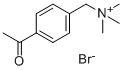 (4-ACETYLPHENYL)-N,N,N-TRIMETHYLMETHANAMINIUM BROMIDE 结构式