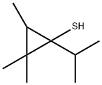Cyclopropanethiol, 2,2,3-trimethyl-1-(1-methylethyl)- (9CI) 结构式