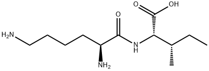 H-LYS-ILE-OH Structure