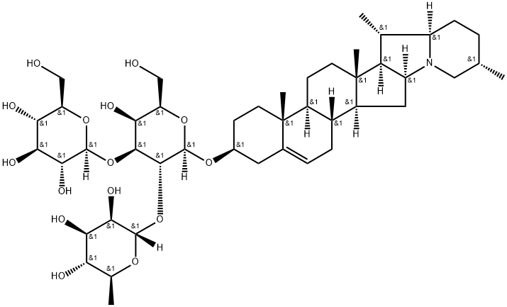 A-茄碱, 20562-02-1, 结构式