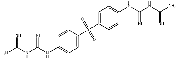 1,1'-[Sulfonylbis(4,1-phenylene)]bisbiguanide Structure