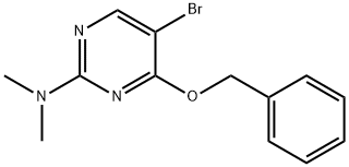 4-BENZYLOXY-5-BROMO-2-(N,N-DIMETHYLAMINO)PYRIMIDINE