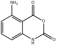 5-氨基-2H-3,1-苯并恶嗪-2,4(1H)-二酮 结构式