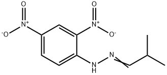 ISOBUTYRALDEHYDE 2,4-DINITROPHENYLHYDRAZONE Struktur