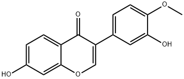 毛异黄酮, 20575-57-9, 结构式