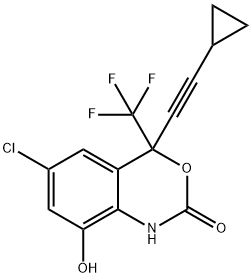 rac 8-Hydroxy Efavirenz Struktur