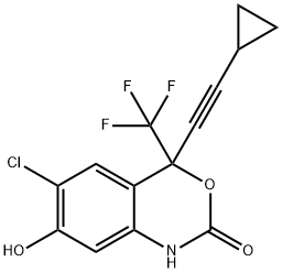 rac 7-Hydroxy Efavirenz 化学構造式