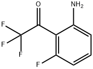 Ethanone, 1-(2-amino-6-fluorophenyl)-2,2,2-trifluoro- (9CI) Structure