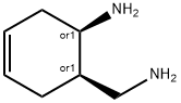 3-Cyclohexene-1-methanamine,6-amino-,cis-(9CI) Structure