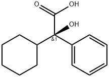(R)-CYCLOHEXYLHYDROXYPHENYLACETIC ACID Struktur